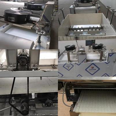 Máquina de fabricação de barras de cereais de 380V 50Hz Máquina de extrusão de borracha 200-400 kg/h