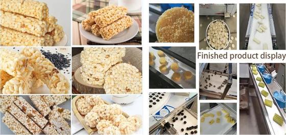 Barra da barra/cereal de chocolate da porca que faz a máquina com estrutura nivelada múltipla