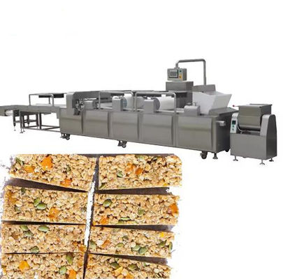 Linha de produção perfeita da barra do cereal do equipamento dos confeitos do corte do petisco saudável