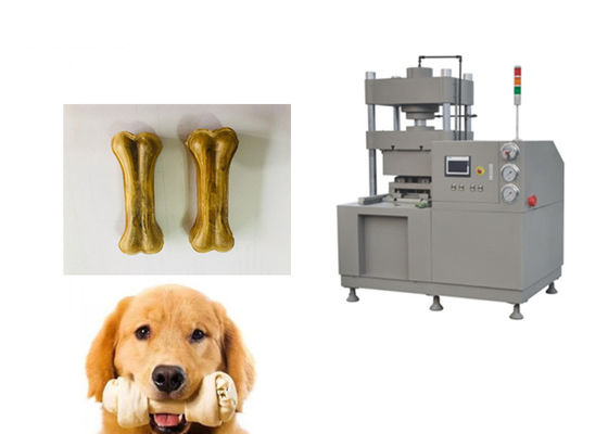 Osso de cão gêmeo do couro cru dos moldes que faz a máquina os deleites dentais 20T/60T