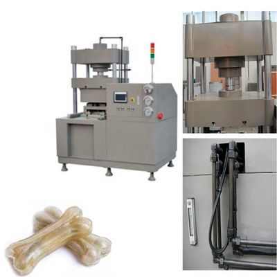 Máquina de processamento feita pelo couro cru, máquina do petisco do animal de estimação do fabricante do osso de cão