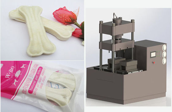 O dobro elétrico do couro 60T de Schneider molda o fabricante do osso de cão do osso do couro cru da tela de toque