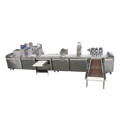 O bacalhau do PLC de Siemens cuba o alimento para cães que faz a máquina de aço inoxidável