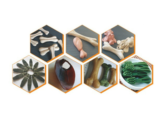 O vário cão das formas trata a máquina da modelação por injecção do animal de estimação, máquina da extrusora da alimentação