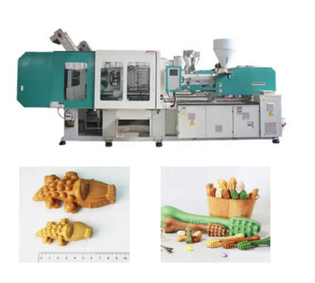 Máquina Automática de Biscoitos para Cães com Cuidados Dentários, Moldada, Parafuso Único