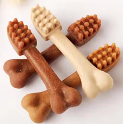 Cão favorito da máquina dos alimentos para animais de estimação do petisco do cão dos cuidados dentários que mastiga a fatura do brinquedo