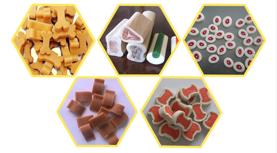 Equipamento de processamento econômico dos alimentos para animais de estimação dos cuidados dentários para a pastilha elástica