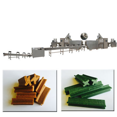 Pet a máquina/cão da pastilha elástica que mastiga a linha de produção dos alimentos para animais de estimação do petisco