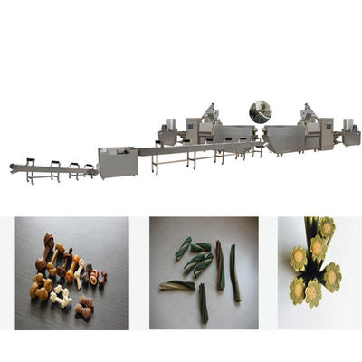 Máquina contínua & automática da extrusora do alimento para cães para o cão, gato, animal