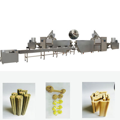 Nova condição CE cão lanches equipamento de extrusão de alimentos 35-100 KW Potência