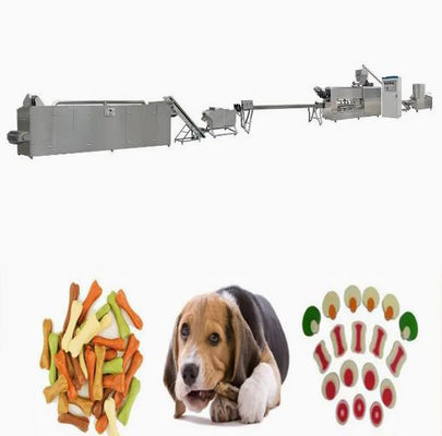 Equipamento de processo contínuo e automático completo da extrusão dos alimentos para animais de estimação