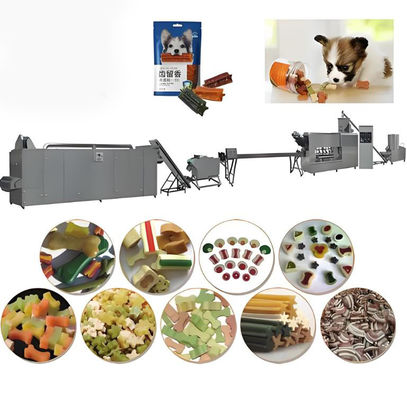 A torção automática trata o equipamento de fabricação do alimento de cão de estimação dos cuidados dentários