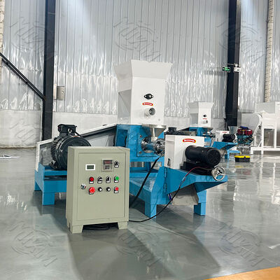 Máquina de fabricação de ração para peixes flutuantes de baixo custo e pequena para pressionar camarão, tilápia, bagre para espremer camarão, bagre, truta