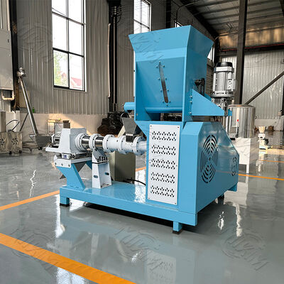 Máquina extrusora de ração para peixes flutuantes mini 120-150 kg/h, preço de máquina de fabricação de ração para peixes flutuantes na Índia