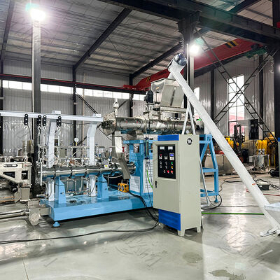 Melhor máquina de pellets de alimentos para cães Linha de processamento de pellets de alimentos para peixes flutuantes secos 200kg/H-6000kg/H Animal Pet Cat Dog Food Making Extruder Machine