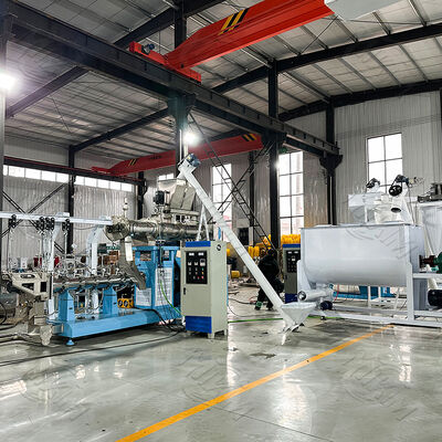 Pet Food/Floating Fish Feed Pellet Machine Cat Daily Meal Production Line Extruder/pet Food Extrusion Line