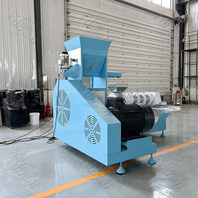 400Kg/H Peixe camarão alimento pellet Machine Making Tipo seco de cachorro flutuante Extruder máquina alimento para peixe com bom preço