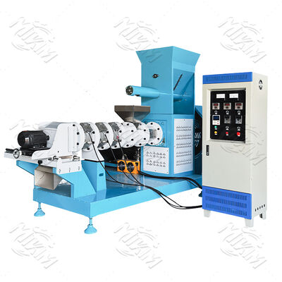 400Kg/H Peixe camarão alimento pellet Machine Making Tipo seco de cachorro flutuante Extruder máquina alimento para peixe com bom preço