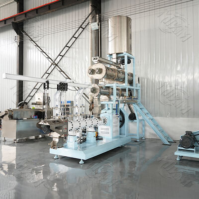 Máquina Extrusora Úmida de Parafuso Duplo de Alta Capacidade Extrusora/Expansora Úmida de Parafuso Duplo para Produção de Ração Flutuante para Peixes e Alimentos para Animais de Estimação