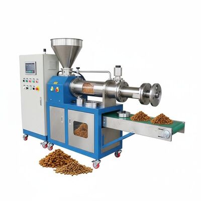 High Quality Dry Type Pet Dog Food Making Machine /Small Floating Fish Feed Extruder Machine