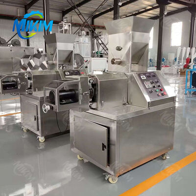Nova Máquina Extrusora de Ração Flutuante para Peixes de Aço Inoxidável de Parafuso Duplo de 500-800kg/h para Processamento de Ração Aquática para Tanques de Peixes Autolimpeza Totalmente Automática