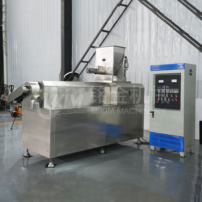 Nova Máquina Extrusora de Ração Flutuante para Peixes de Aço Inoxidável de Parafuso Duplo de 500-800kg/h para Processamento de Ração Aquática para Tanques de Peixes Autolimpeza Totalmente Automática