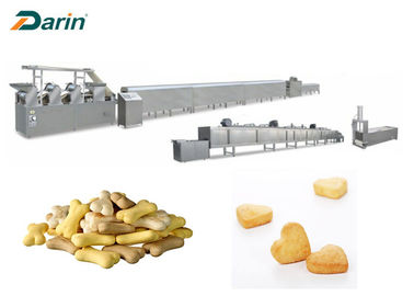 Alimento para cães 1000kg/8hr de alta velocidade que faz a máquina para a fabricação de biscoitos do animal de estimação
