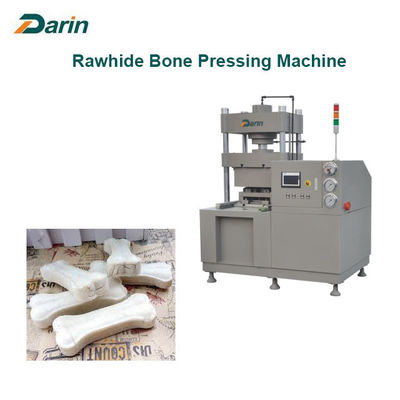 Máquina de pressão do osso de cão do couro cru da pele de carneiro, equipamento de processamento dos alimentos para animais de estimação
