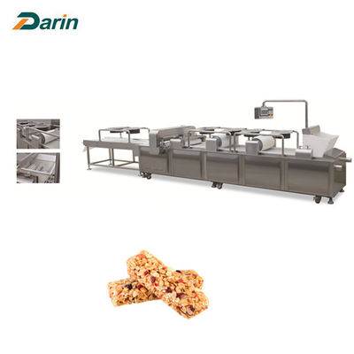 Barra de porca do fruto do cereal que faz a máquina, máquina de corte do fabricante da barra de chocolate de amendoim