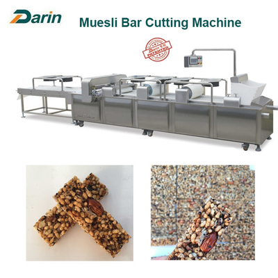 Auto máquina de corte dos snack bar de Muesli de aço inoxidável