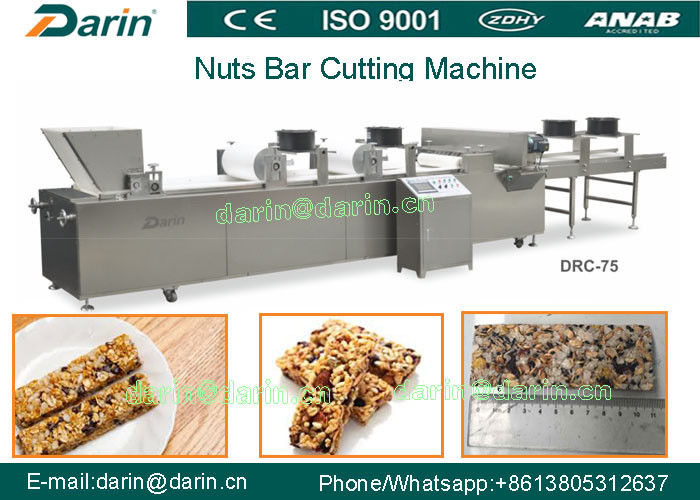 Barra automática do cereal do controle do PLC que faz a barra da máquina/amendoim que faz a máquina