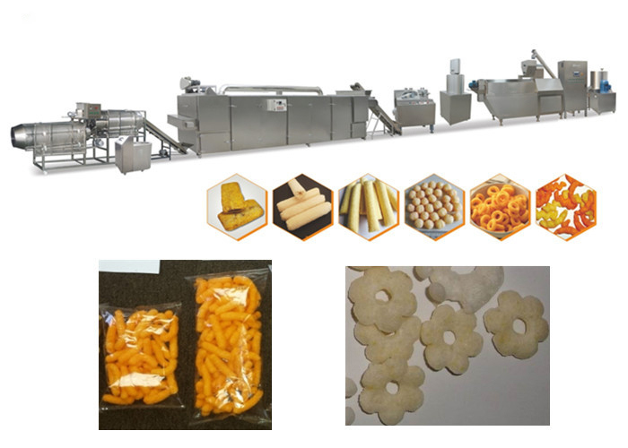 120-500kg/máquina da extrusora do sopro milho de H para expulsar de alta velocidade do petisco do sopro