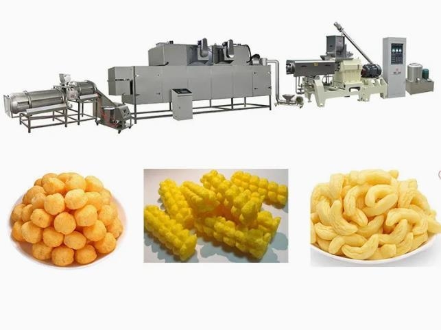 Máquina totalmente automático da extrusora do milho do sopro do milho/máquina do fabricante microplaquetas da batata