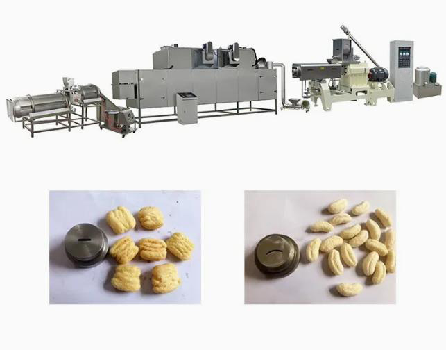 Diretamente máquina da extrusora do sopro com núcleo - enchendo-se, máquina da extrusora do alimento de petisco