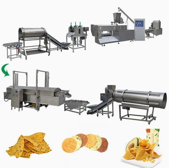 120kg pelo petisco do sopro do milho da hora que faz a máquina/soprou linha de produção do petisco do milho