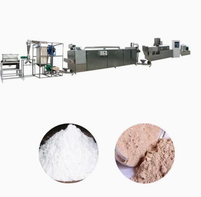 Linha de processamento nutritiva equipamento do pó da condição nova multifuncional do fabricante do alimento do pó do arroz com o ISO do CE habilitado