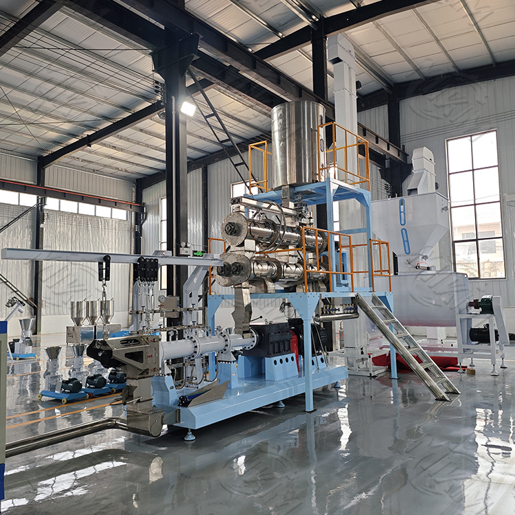 Máquina de Fazer Ração para Cães / Linha de Processamento de Alimentos para Animais de Estimação para Cães, Gatos, Pássaros