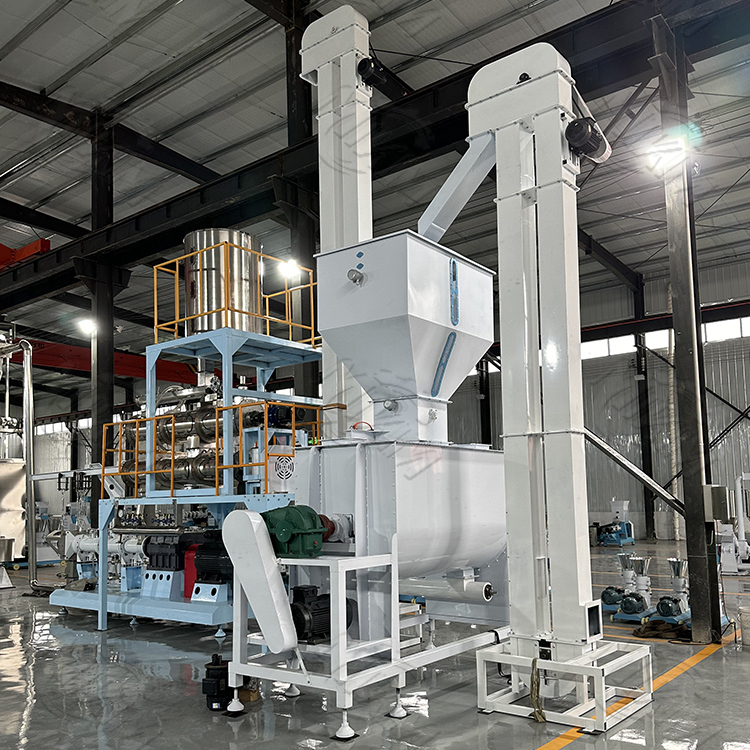 Máquina de extrusão de alimentos para animais de estimação, máquina de extrusão de alimentos para peixes