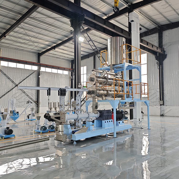 Máquina de extrusão de alimentos para animais de estimação de alta capacidade com CE e ISO9001