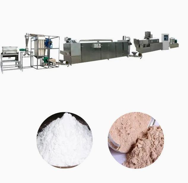 Máquina nutritiva automática da extrusora do alimento do pó