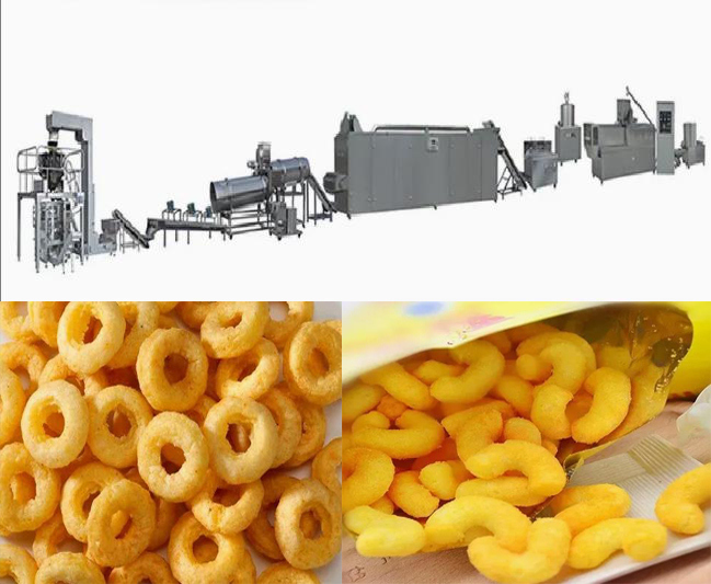 Máquina da extrusora do petisco da pelota de SUS304 3D com a eficiência elevada automática