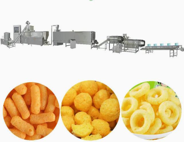 Máquina Extrusora de Puff Frito Composto 3D com Processamento de Alimentos Extrusora de Parafuso Único