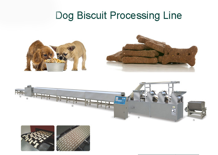 Cão friável amado ou linha de processamento amado do biscoito do gato/máquina da fabricação de biscoitos