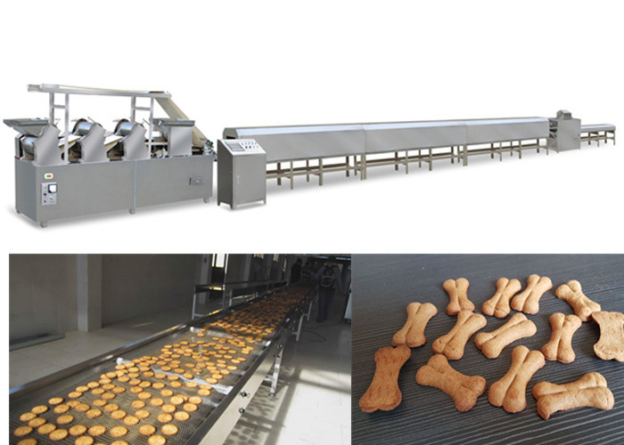 Equipamento de fabricação crocante do alimento para cães dos cuidados dentários para fazer o biscoito do animal de estimação