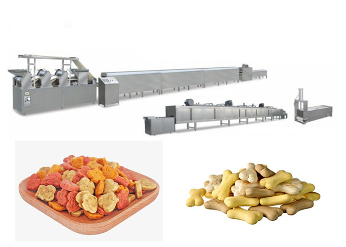 Escolha/máquina do biscoito de cão da fabricação de biscoitos do animal de estimação cor do dobro feita por de aço inoxidável