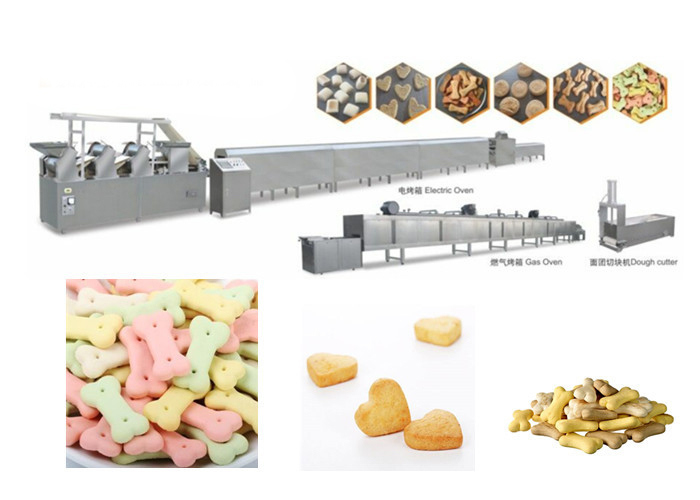 Máquina colorida de aço inoxidável da fabricação de biscoitos do cão do Dr. -280 com desempenho estável