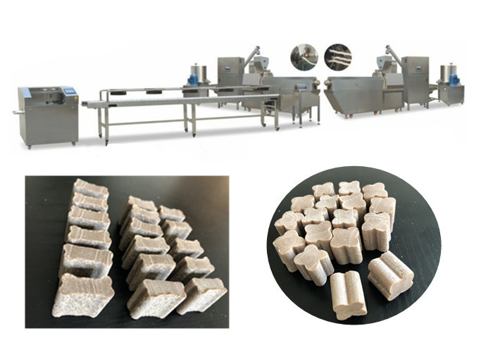 A máquina do deleite do ANIMAL DE ESTIMAÇÃO dos Ss única/cor do dobro trata a produção da pastilha elástica