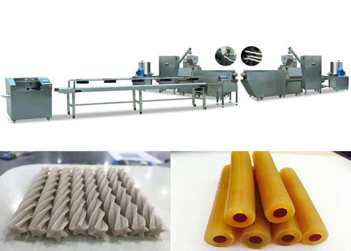 O dobro de mastigação dental da máquina do deleite do ANIMAL DE ESTIMAÇÃO colorido torceu 35 - o poder 100KW