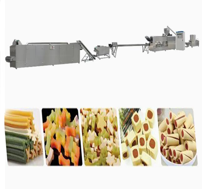 As mastigações do ANIMAL DE ESTIMAÇÃO/deleite/máquina/cão úmidos semi úmidos do petisco do animal de estimação mastigam a extrusora