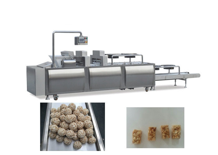 Formação de aço inoxidável automática da barra/bola do cereal do equipamento de fabricação da barra de energia